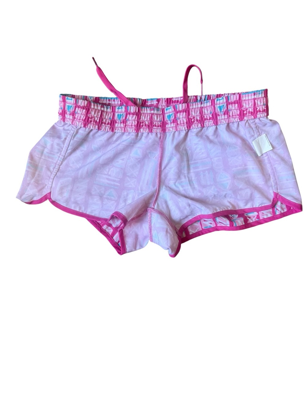 Tipsy Elves Pink Tribal Geometric Athletic Shorts Small Like New! - Picture 6 of 6